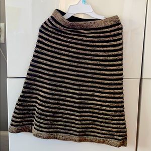 NWT Missoni Skirt — black gold metallic